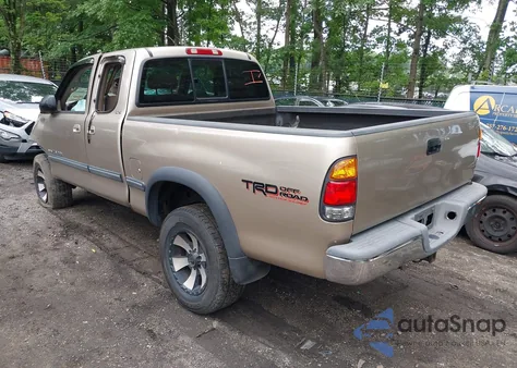 2001 Toyota Tundra Sr5 V8 из США, поврежденный, VIN 5TBBT44131S174842